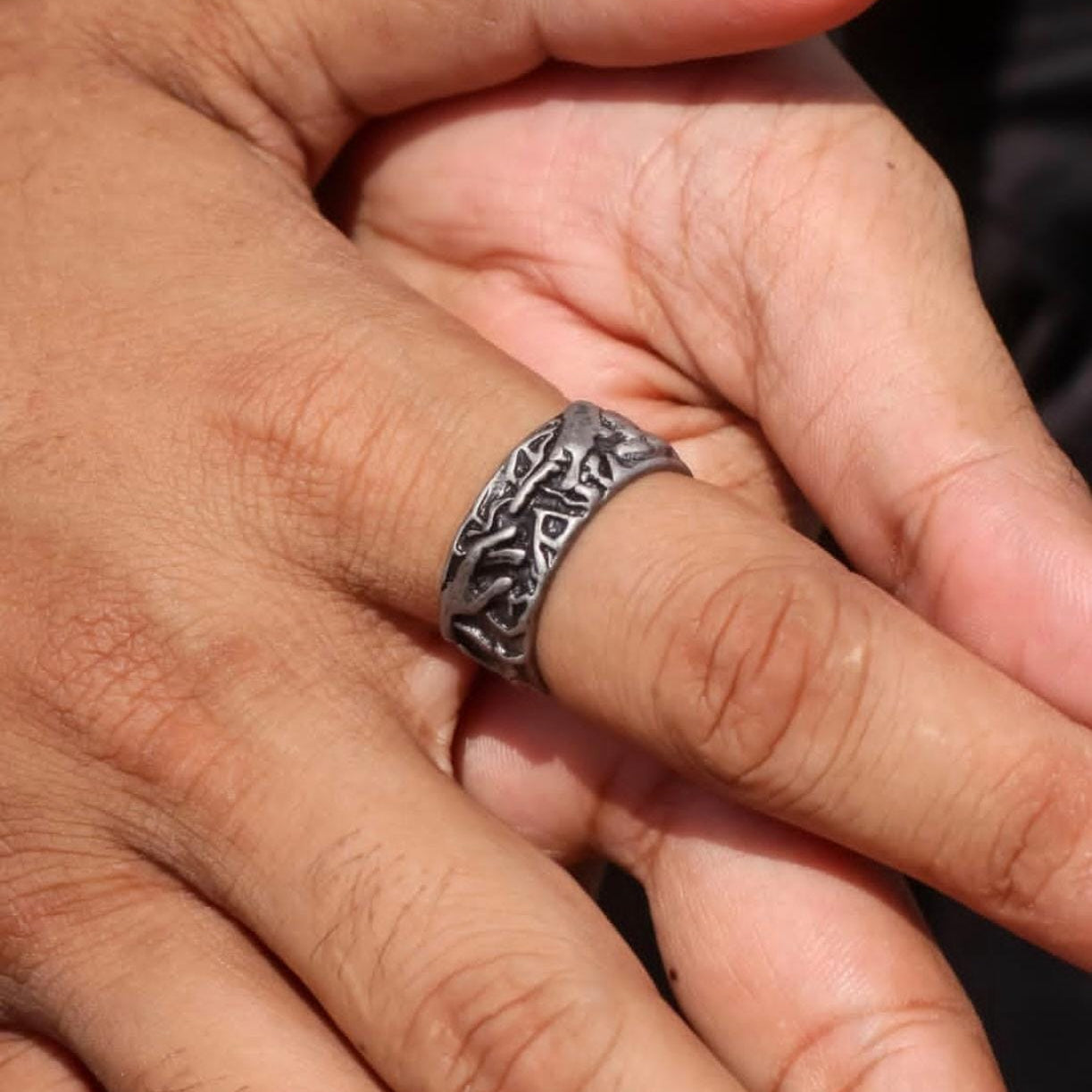 GENESIS SILVER RING
