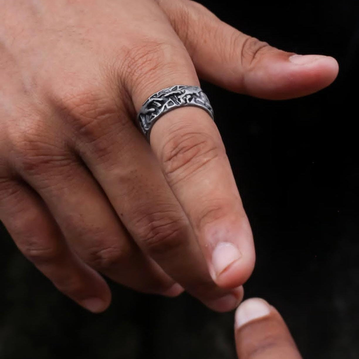 GENESIS SILVER RING