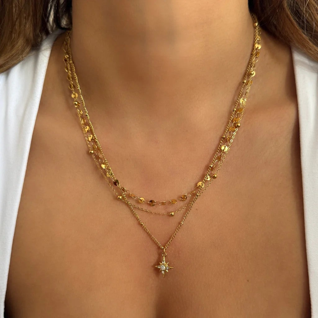 Celestial Layered Necklace