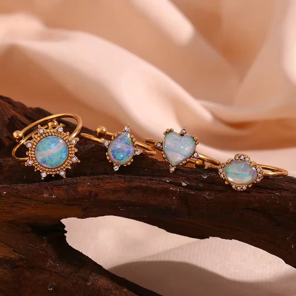 Opal Gold Ring