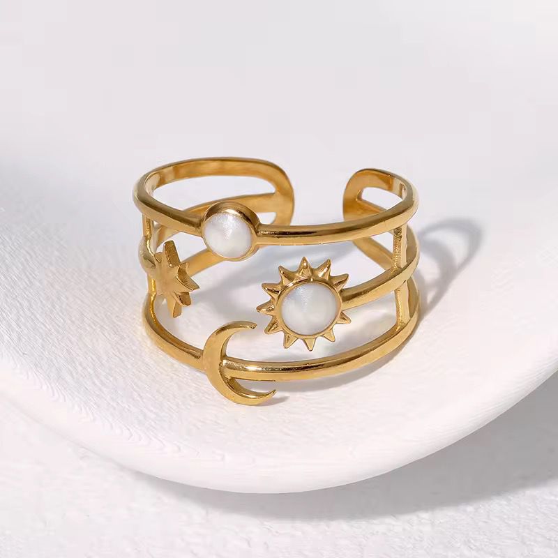 Celestial Gold Ring