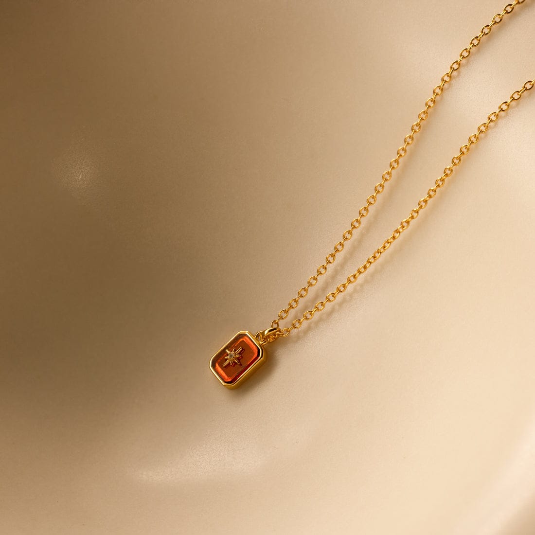 Birthstone Star Necklace