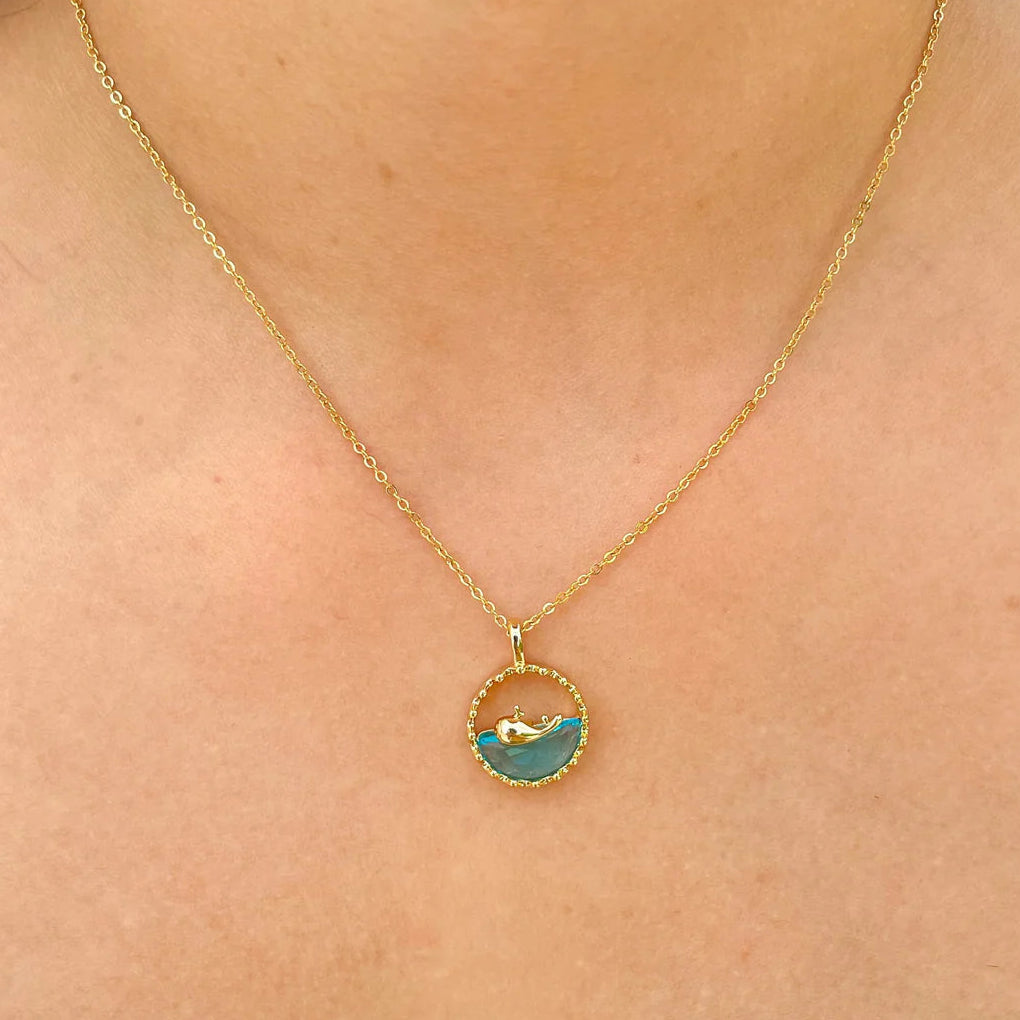 Cute Whale Pendant