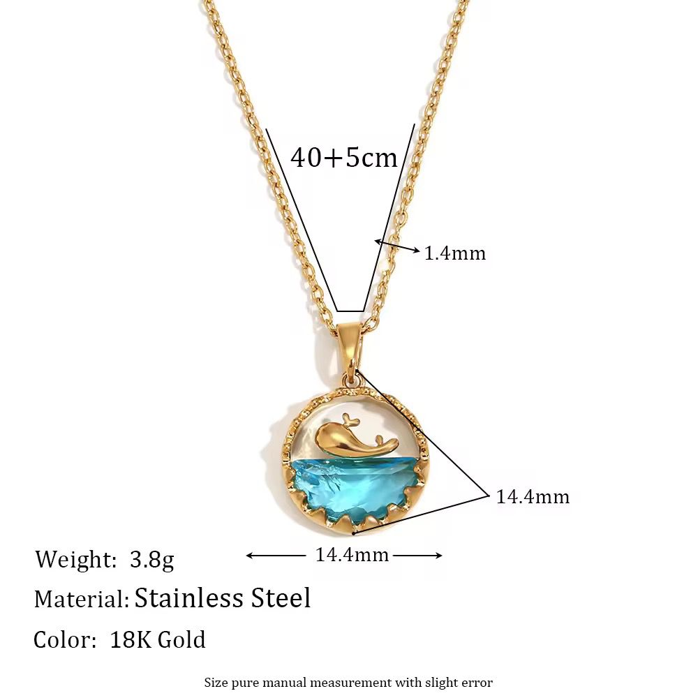 Cute Whale Pendant