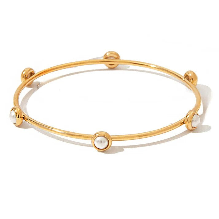 Royal Pearl Bangle