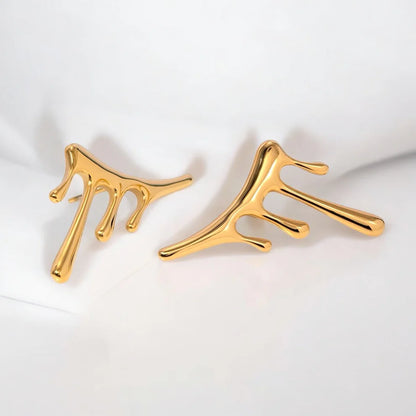Gilded Splash Earrings