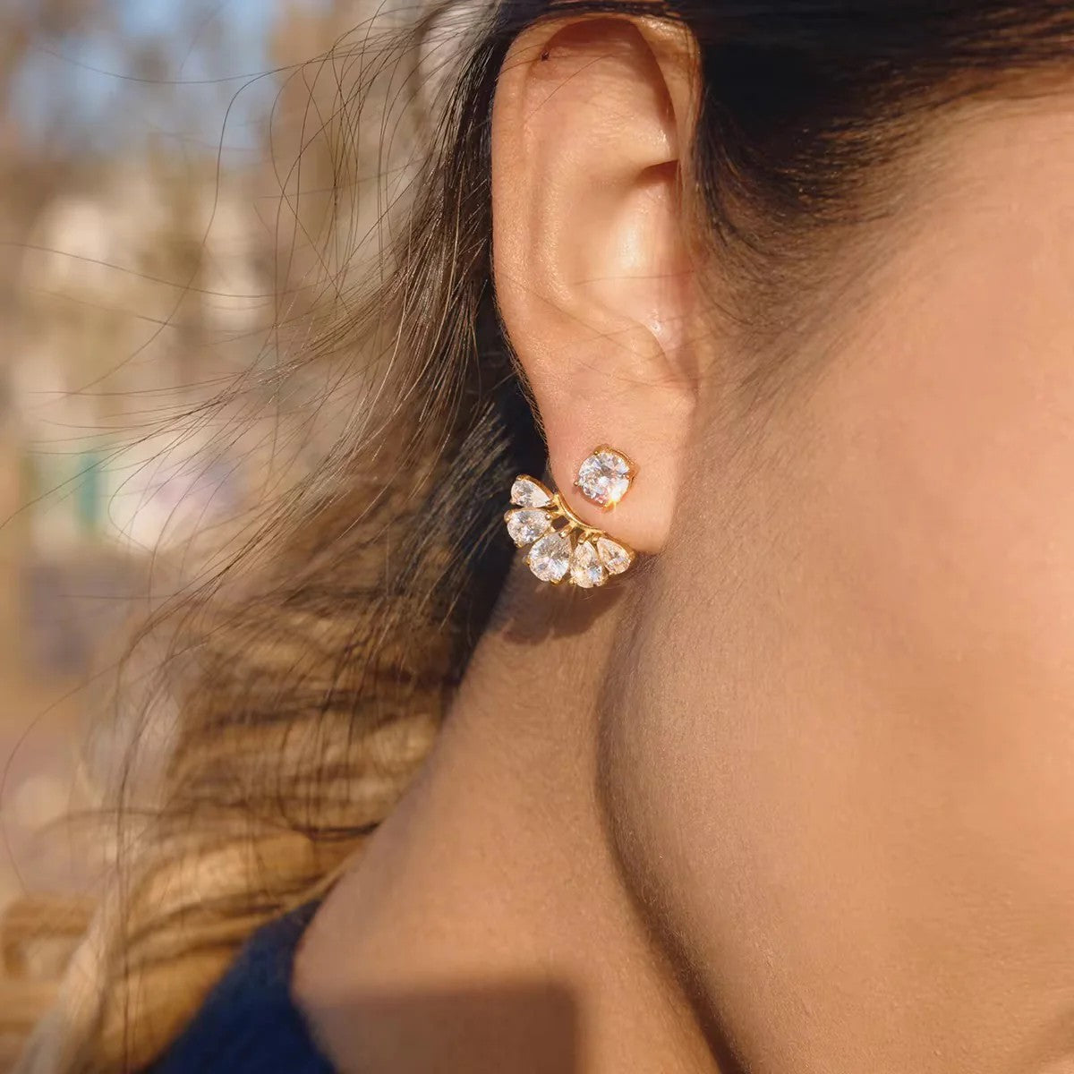 Versailles Droplet Studs