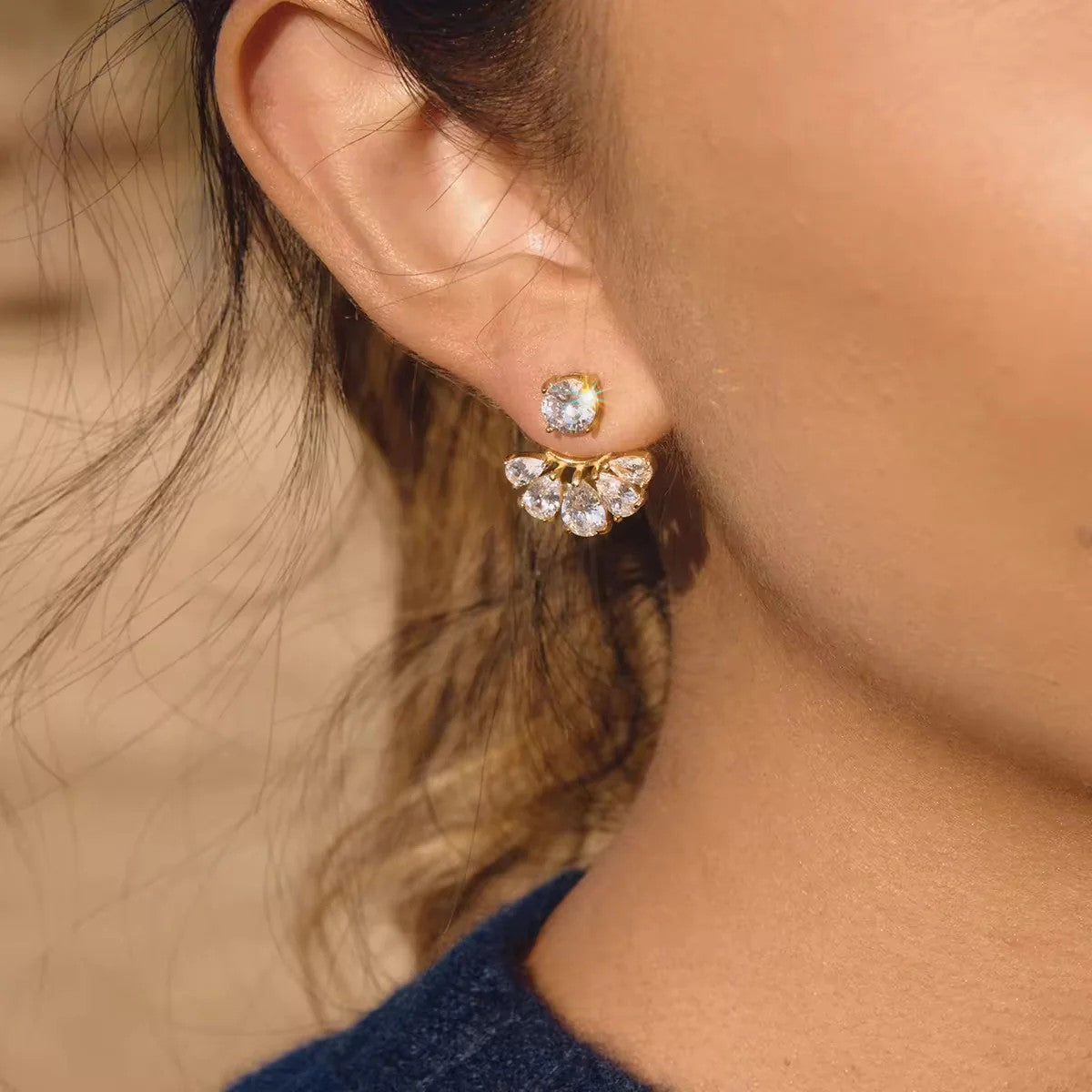 Versailles Droplet Studs