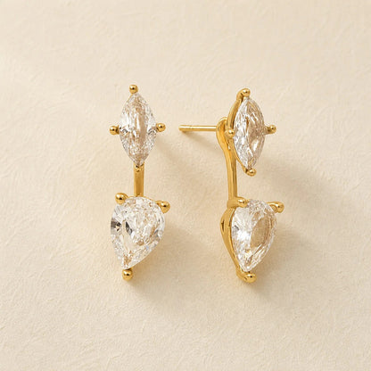 Marquise Pear Drop Earring