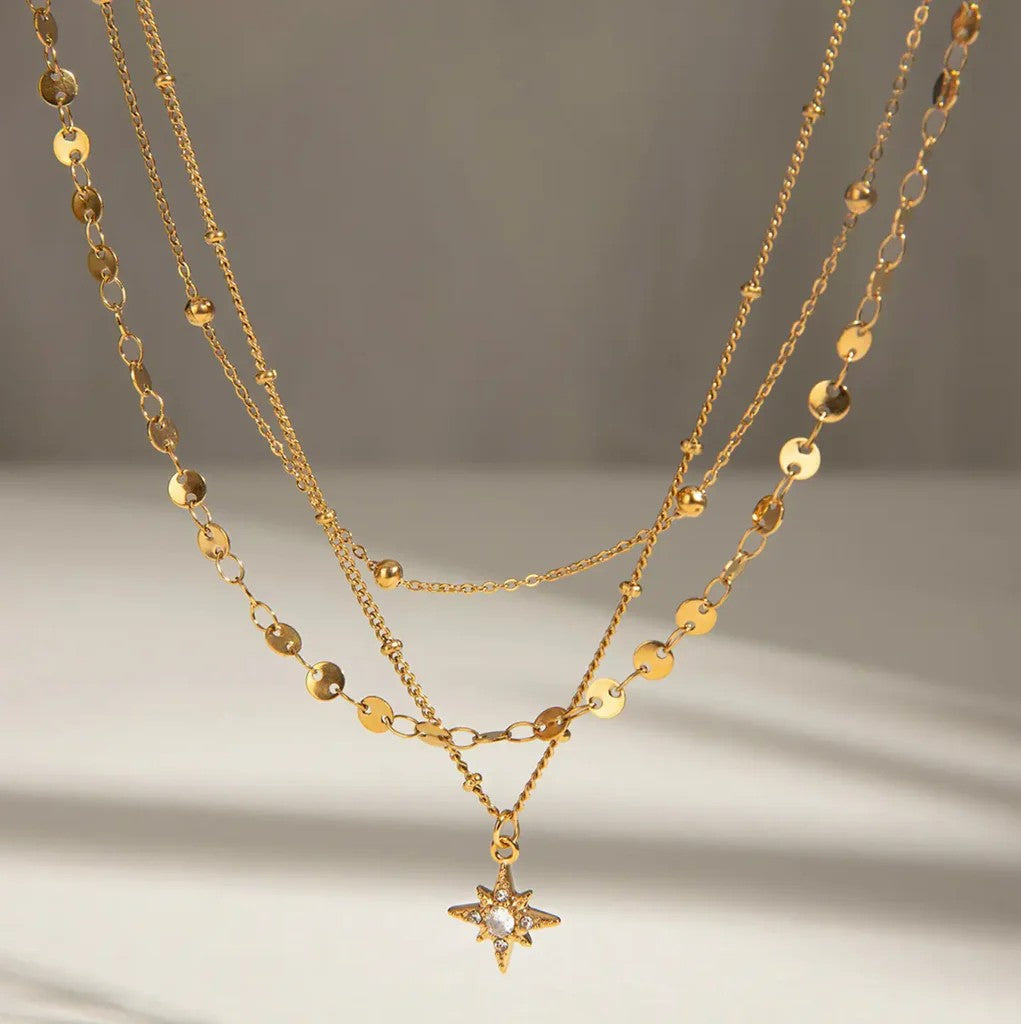 Celestial Layered Necklace
