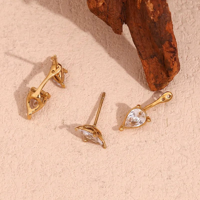 Marquise Pear Drop Earring