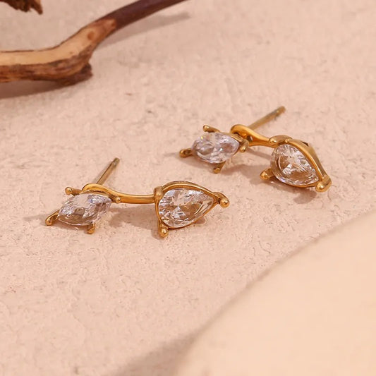 Marquise Pear Drop Earring