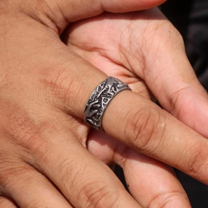 GENESIS SILVER RING