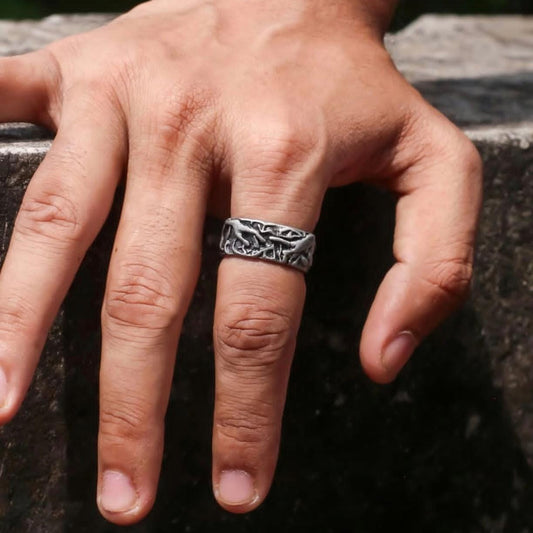 GENESIS SILVER RING