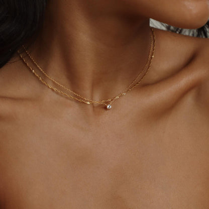 DAINTY DIAMOND NECKLACE