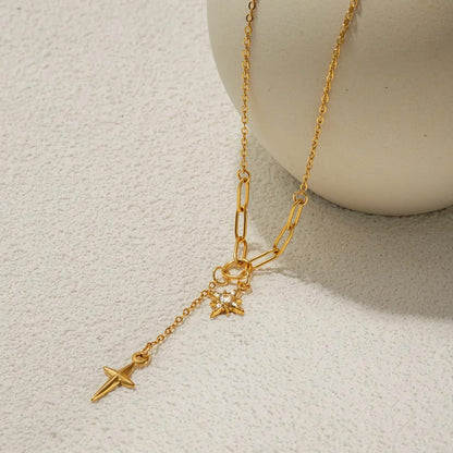 STAR DROP NECKLACE