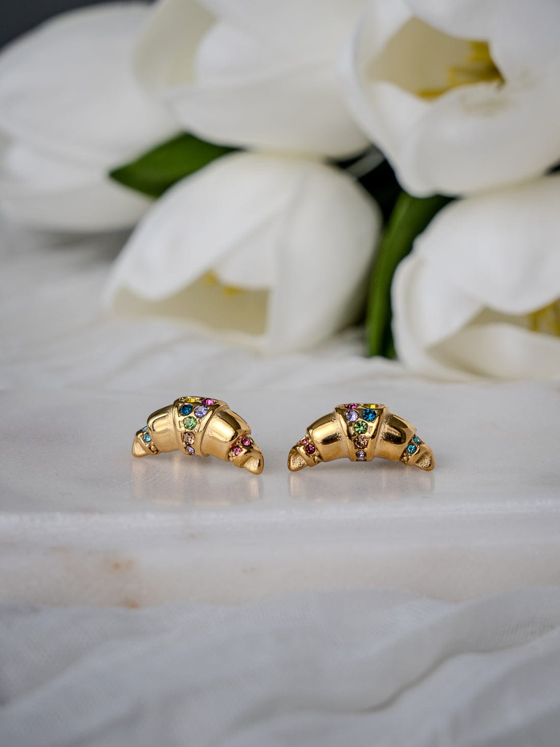Croissant Earrings