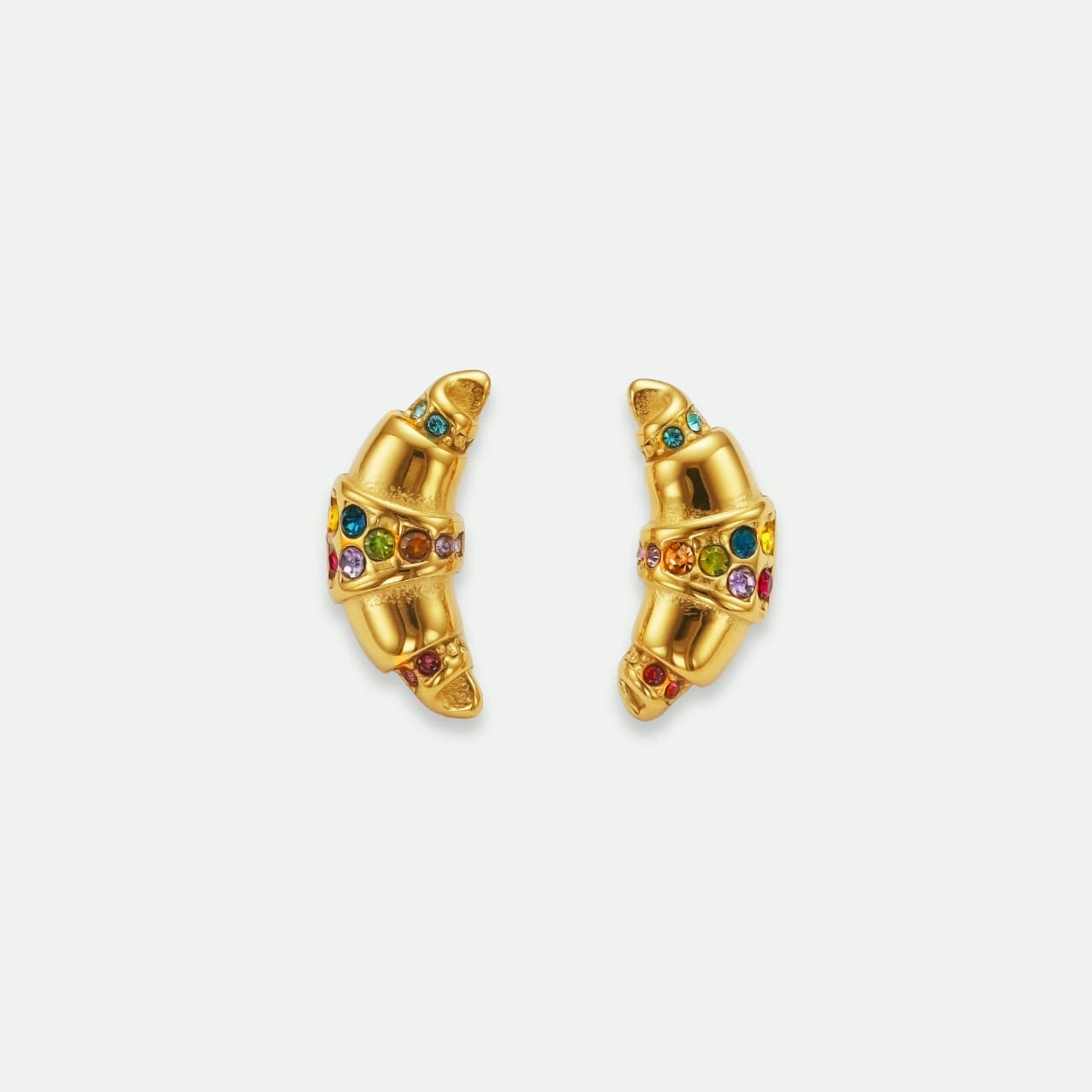 Croissant Earrings