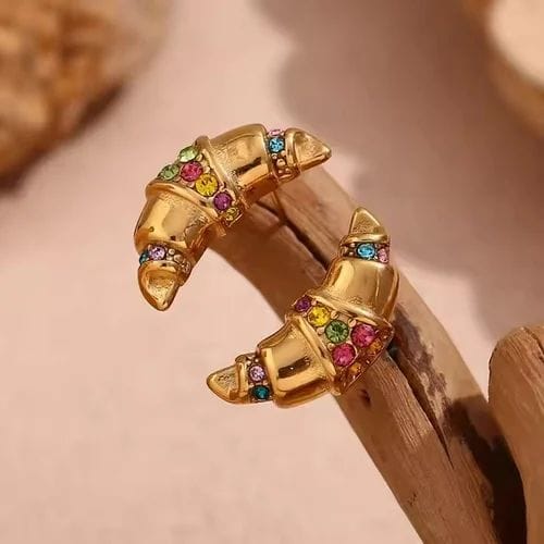 Croissant Earrings