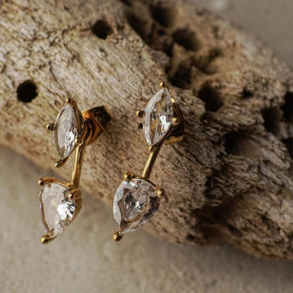 Marquise Pear Drop Earring