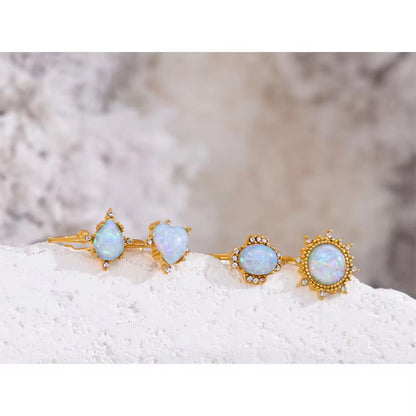 Opal Gold Ring