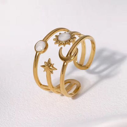 Celestial Gold Ring