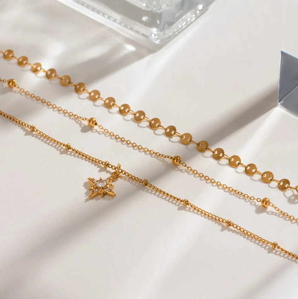 Celestial Layered Necklace
