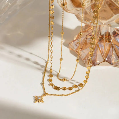 Celestial Layered Necklace