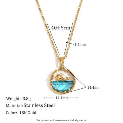 Cute Whale Pendant